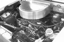 The reason behind its sneaky speed is 317 cubic inches of modern SVO power. Why such an odd displacement? The engines in these re-creations must be the same size as their forbearers, and the &#8217;54-&#8217;55 Y-block Lincoln V8s displaced 317 cubes. However, Ford's first OHV V8 didn't have highly modified Dart heads, a 650-cfm Holley double-pumper, and an MSD ignition, nor did it torque into a Hurst-shifted, four-speed Top Loader.